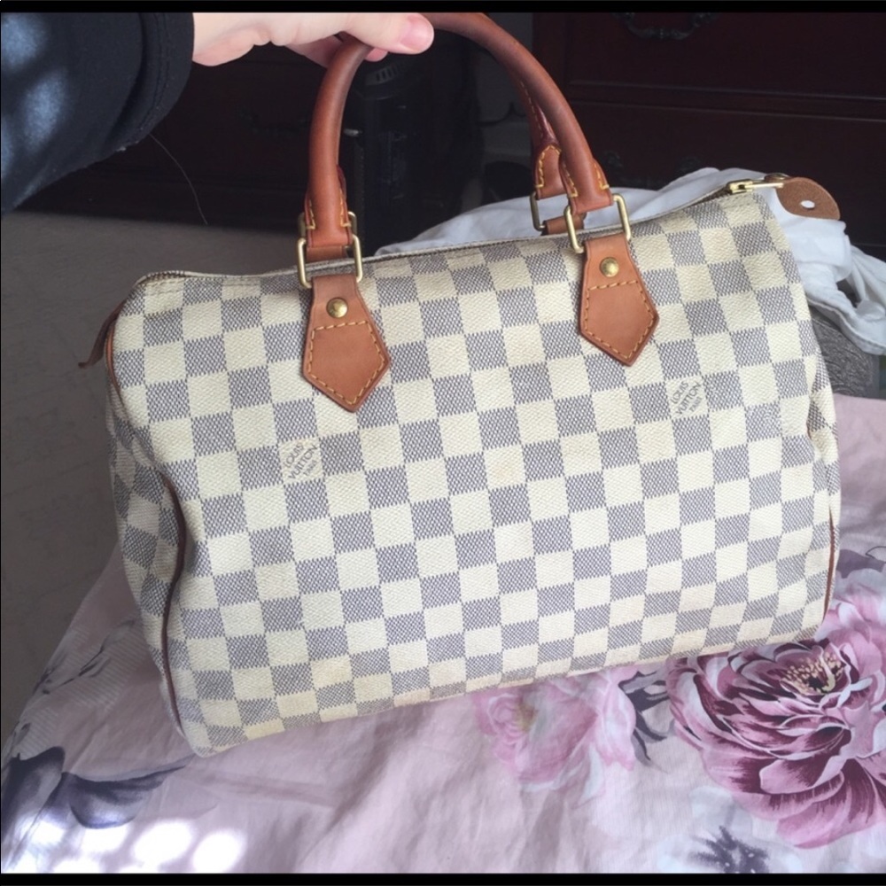 Louis Vuitton Damier Azur Speedy 30 bag